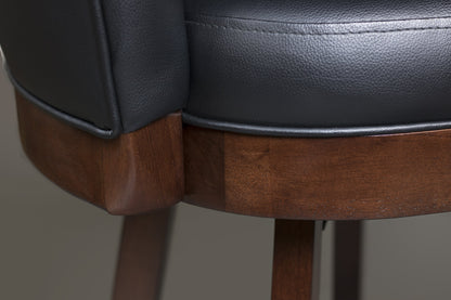 Legacy Billiards Classic Flex Back Barstool - Seat Closeup