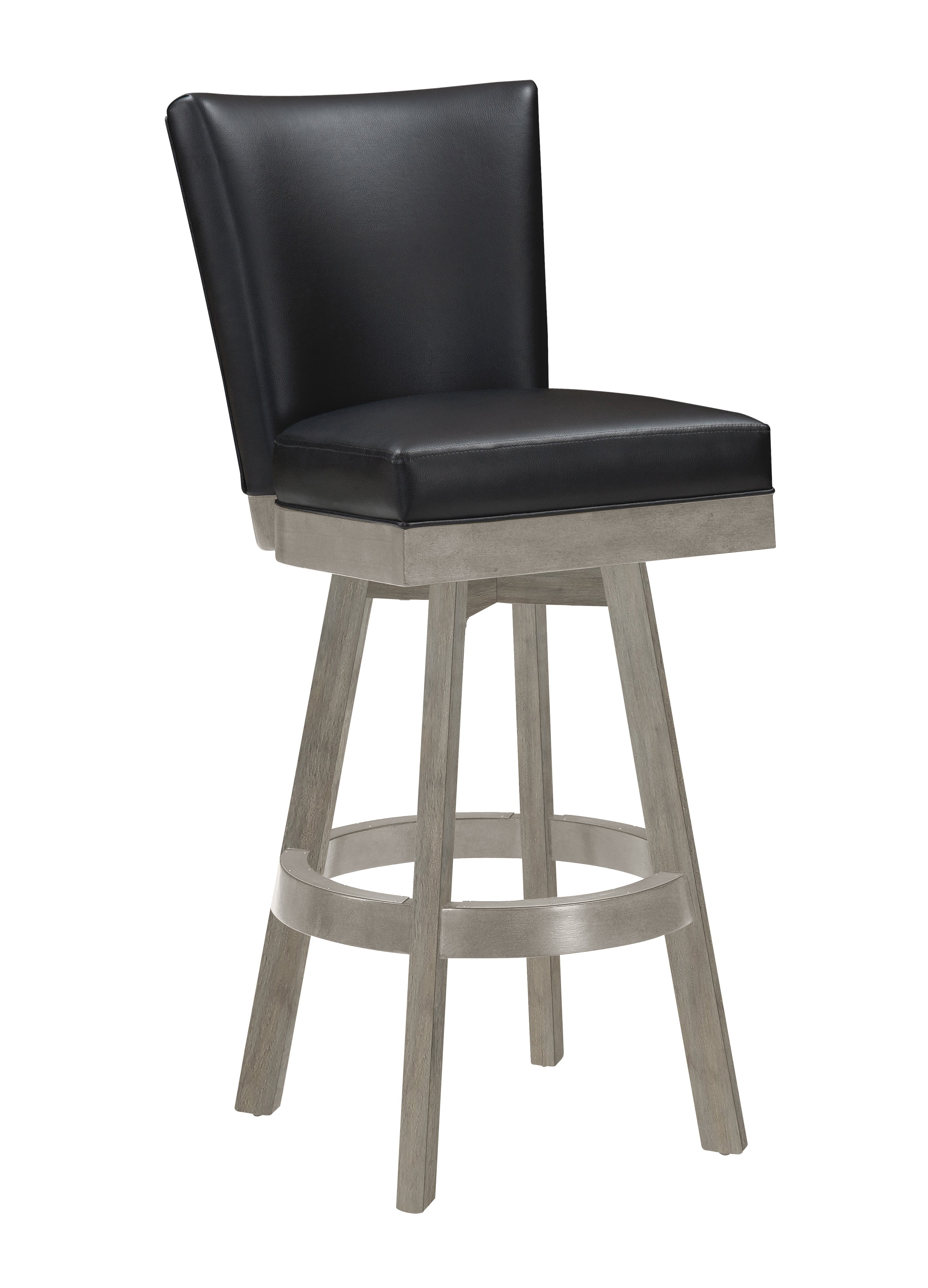 Legacy Billiards Classic Flex Back Barstool in Overcast Finish