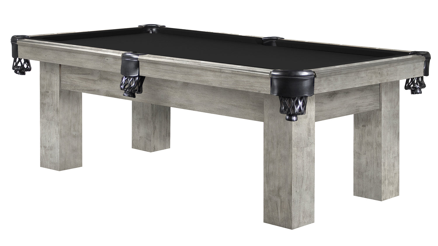 FINISH-Ash Grey Indoor-CLOTH-Black (Worsted)