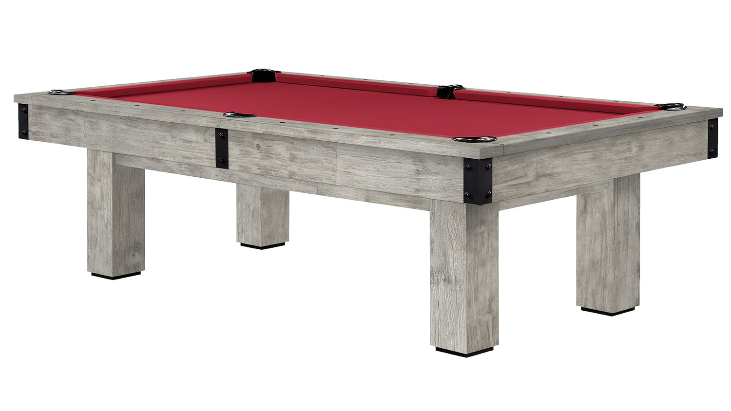 FINISH-Ash Grey Indoor-CLOTH-Legacy Red (Worsted)