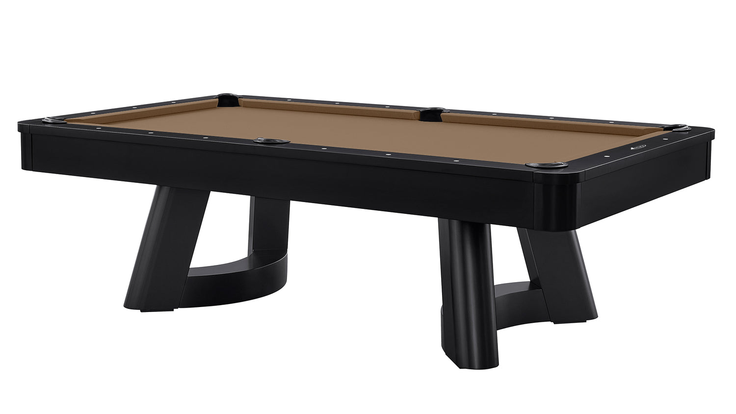 Legacy Billiards Dunbar Pool Table in Raven Finish with Desert Cloth - Primary Image