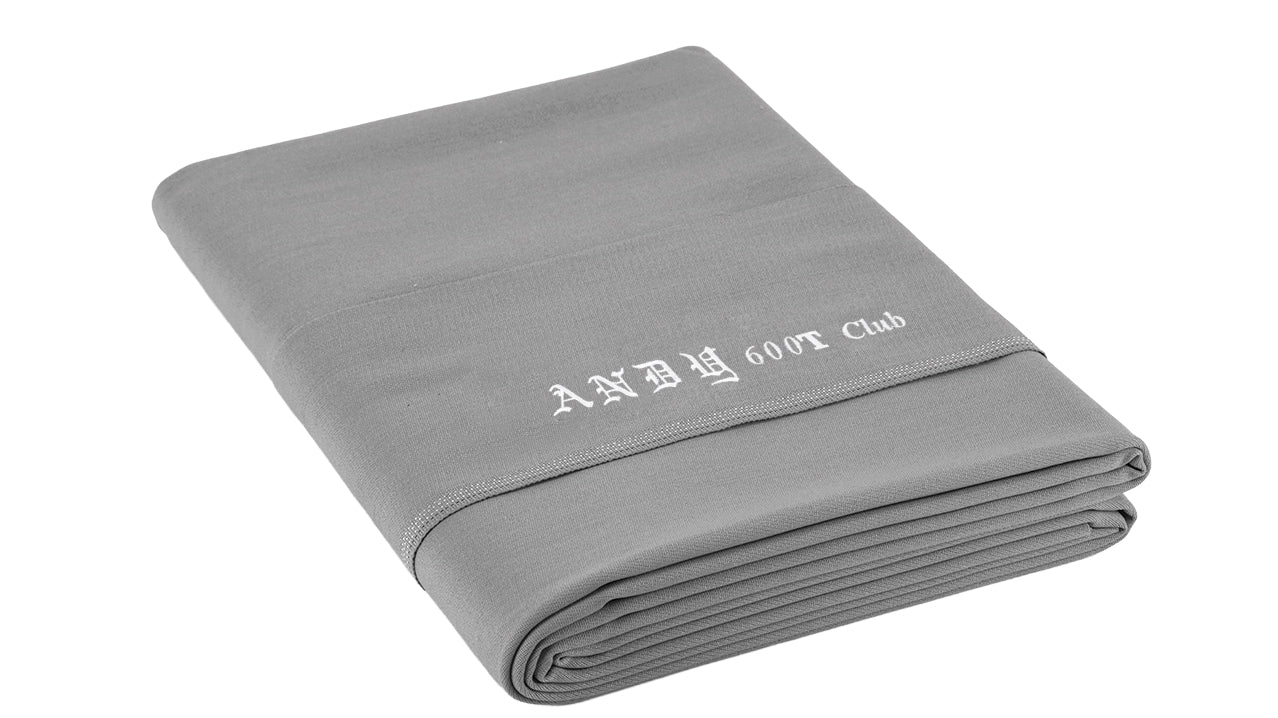 Legacy Billiards Andy 600T Billiard Table Cloth - Grey