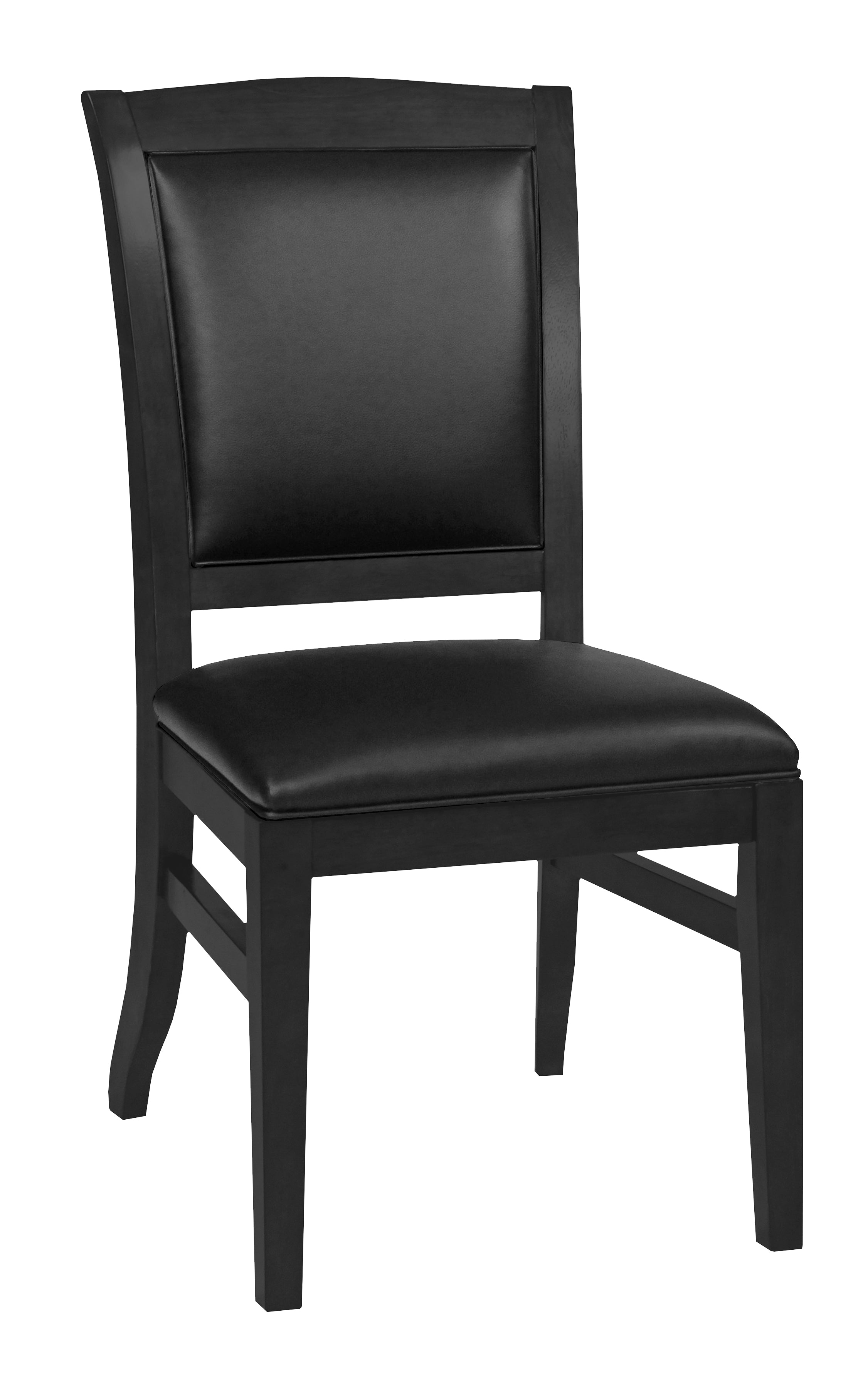Legacy Billiards Heritage Dining Game Chair in Raven Finish