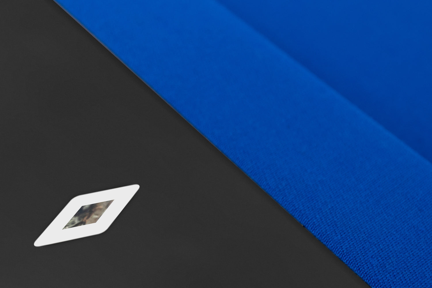 Legacy Billiards Holston Pool Table in Raven Finish with Blue Cloth - Site Closeup