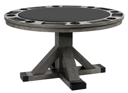 Sterling 2 in 1 Game Table with 4 Elite Caster Game Chairs