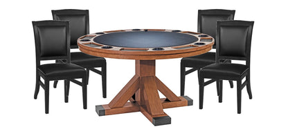 Sterling 2 in 1 Game Table with 4 Game Chairs