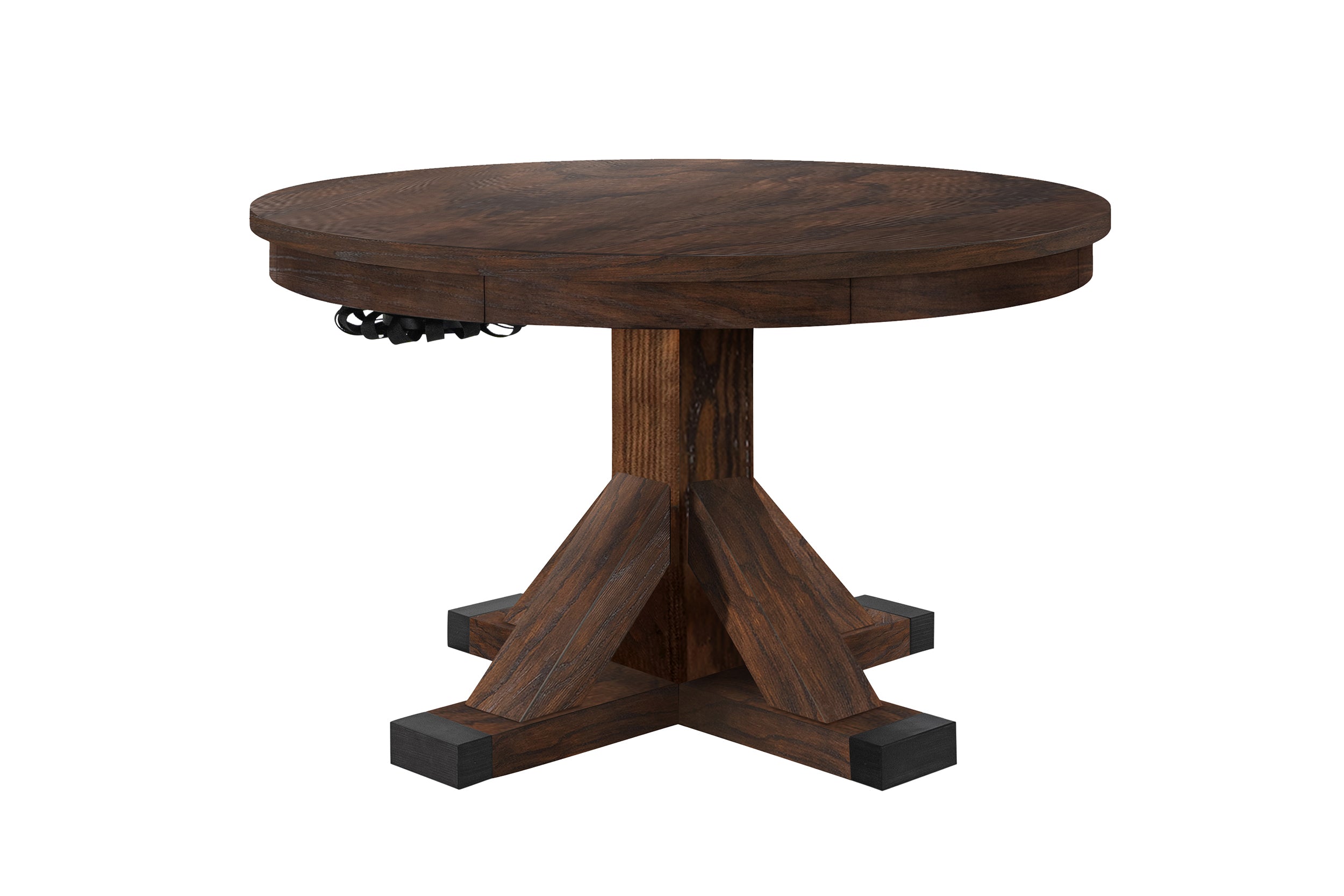 Legacy Billiards Sterling 3 in 1 Game Table with Poker, Dining and Bumper Pool in Whiskey Barrel Finish - Dining Top Option