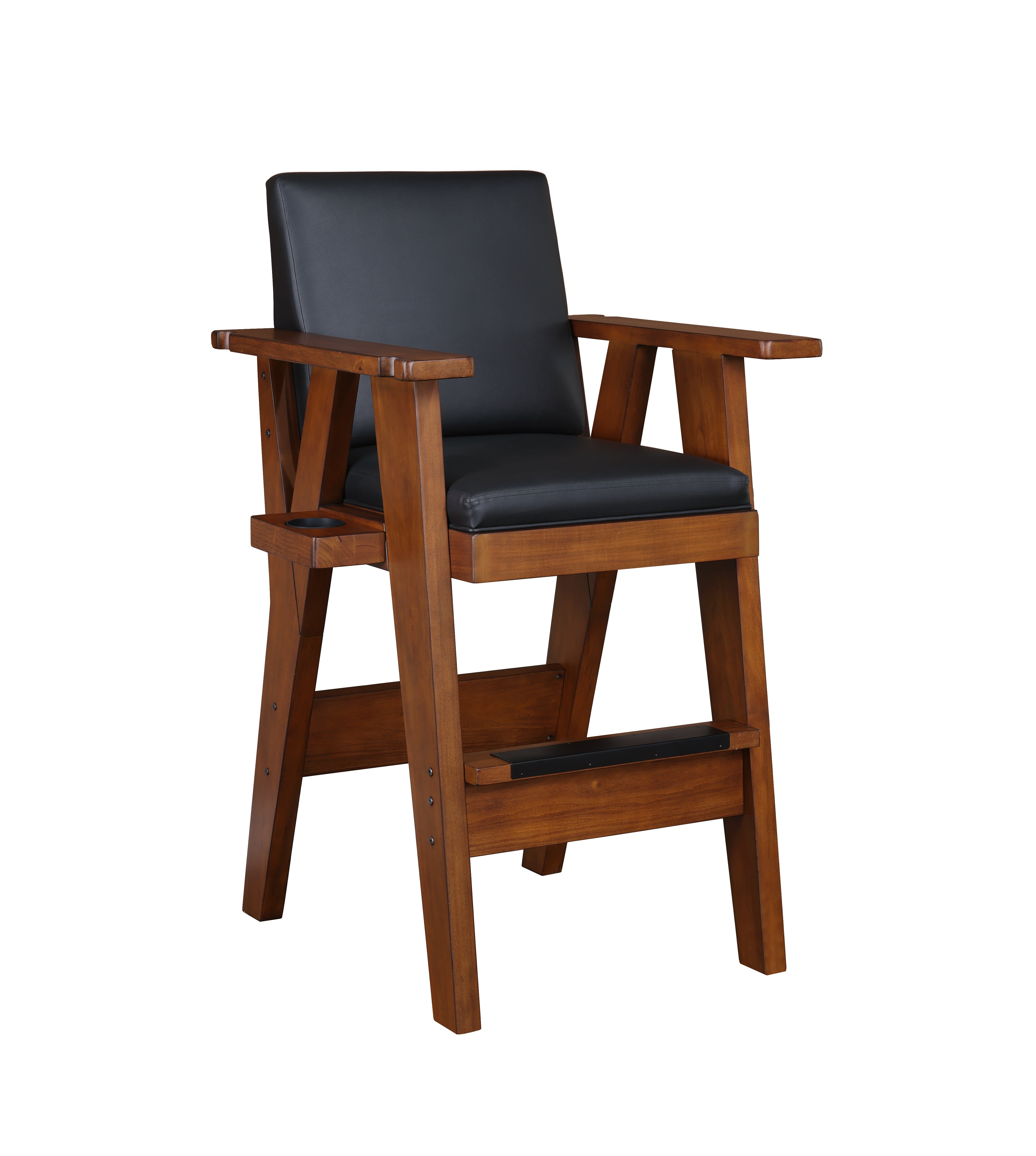 Legacy Billiards Sterling Spectator Chair in Walnut Finish