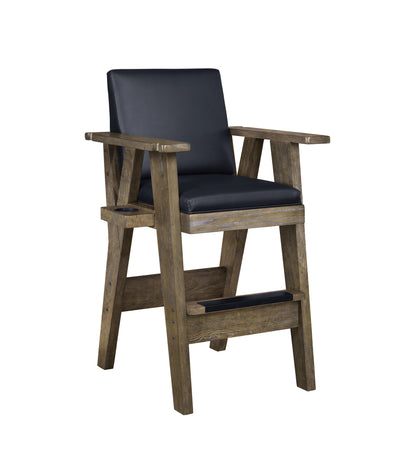 Legacy Billiards Sterling Spectator Chair in Smoke Finish