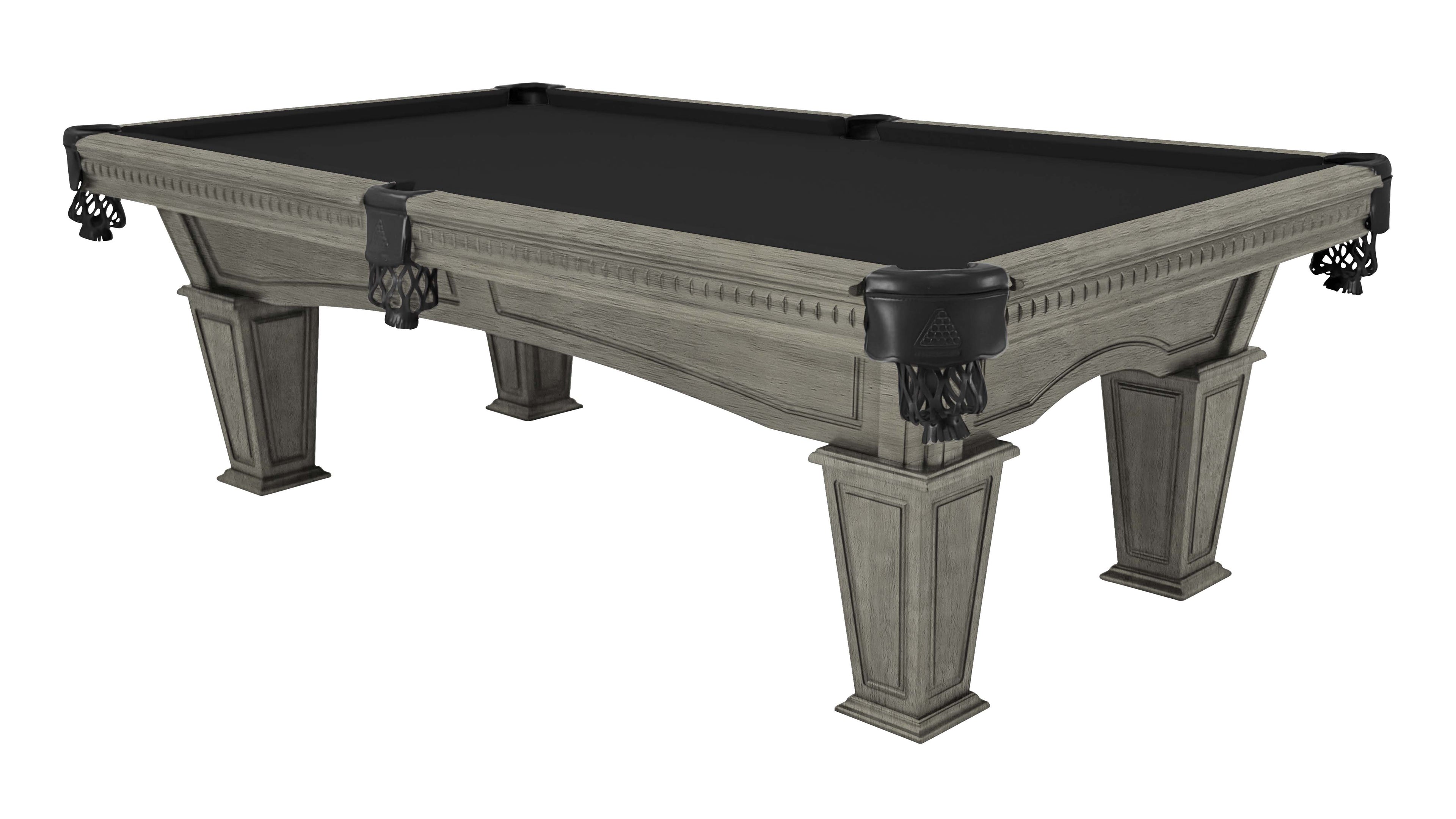FINISH-Ash Grey Indoor-CLOTH-Black (Worsted)