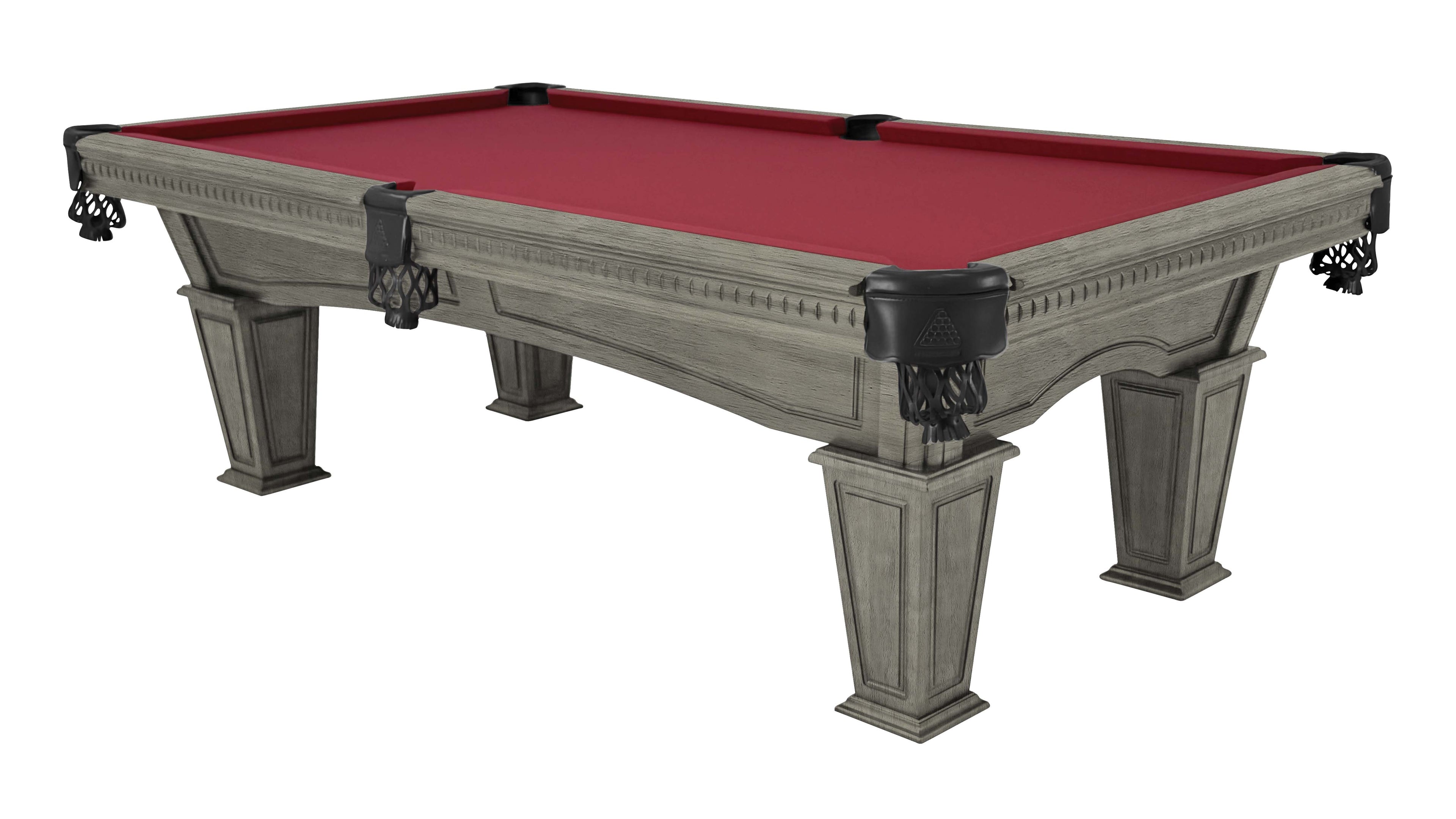 FINISH-Ash Grey Indoor-CLOTH-Legacy Red (Worsted)