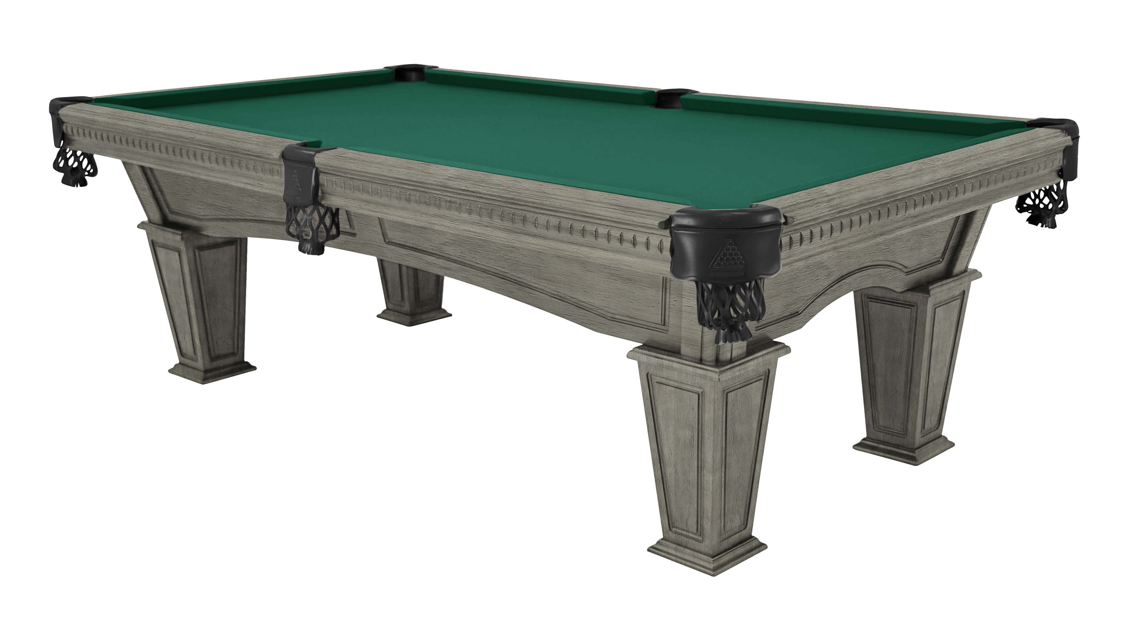 FINISH-Ash Grey Indoor-CLOTH-Traditional Green (Worsted)