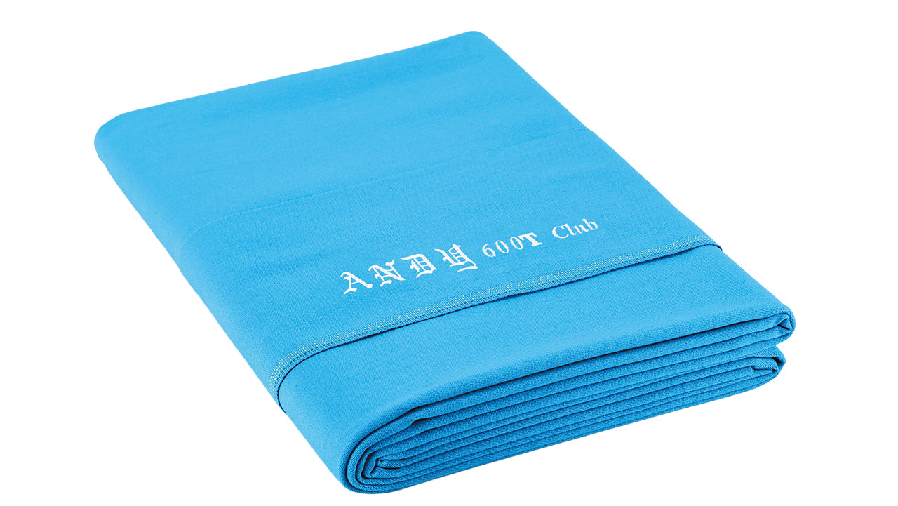 Legacy Billiards Andy 600T Billiard Table Cloth - Tournament Blue
