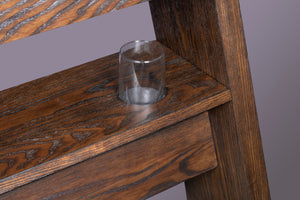 Legacy Billiards 9 Ft Barren Shuffleboard Drink Holder Closeup