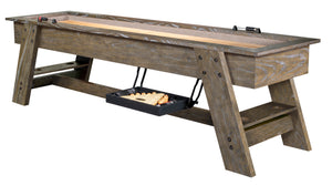 Legacy Billiards 9 Ft Barren Shuffleboard in Smoke Finish