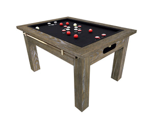 Legacy Billiards Baylor Bumper Pool Table in Smoke Finish
