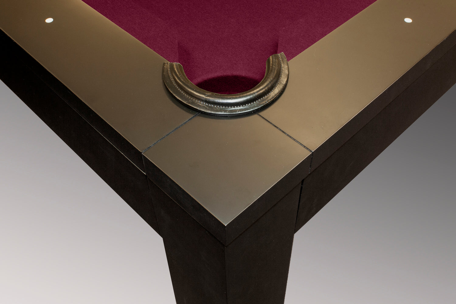 Legacy Billiards 7 Ft Baylor II Pool Table Corner Closeup