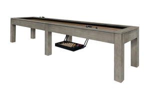 Legacy Billiards Baylor 12' Shuffleboard in Overcast Finish