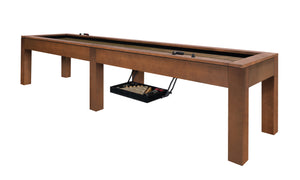 Legacy Billiards Baylor 12' Shuffleboard in Walnut Finish