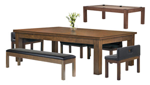 Baylor II 7 Ft Pool Table Dining Collection - Modern Series