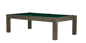 Legacy Billiards 7 Ft Baylor II Pool Table in Shade Finish with Dark Green Cloth