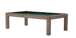 Legacy Billiards 7 Ft Baylor II Pool Table in Smoke Finish with Dark Green Cloth