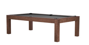 Legacy Billiards 7 Ft Baylor II Pool Table in Walnut Finish with Grey Cloth