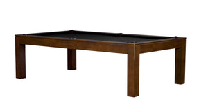 Legacy Billiards 8 Ft Baylor II Pool Table in Nutmeg Finish with Black Cloth