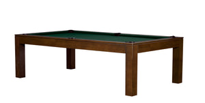 Legacy Billiards 7 Ft Baylor II Pool Table in Nutmeg Finish with Dark Green Cloth
