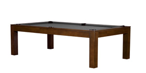 Legacy Billiards 7 Ft Baylor II Pool Table in Nutmeg Finish with Grey Cloth