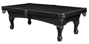 Legacy Billiards 8 Ft Blazer Pool Table in Graphite Finish with Black Cloth