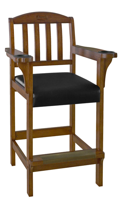 Legacy Billiards Classic Spectator Chair in Walnut Finish