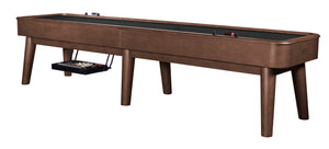 Legacy Billiards Collins 14 Ft Shuffleboard in Walnut Finish