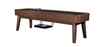 Legacy Billiards Collins 9 Ft Shuffleboard in Walnut Finish