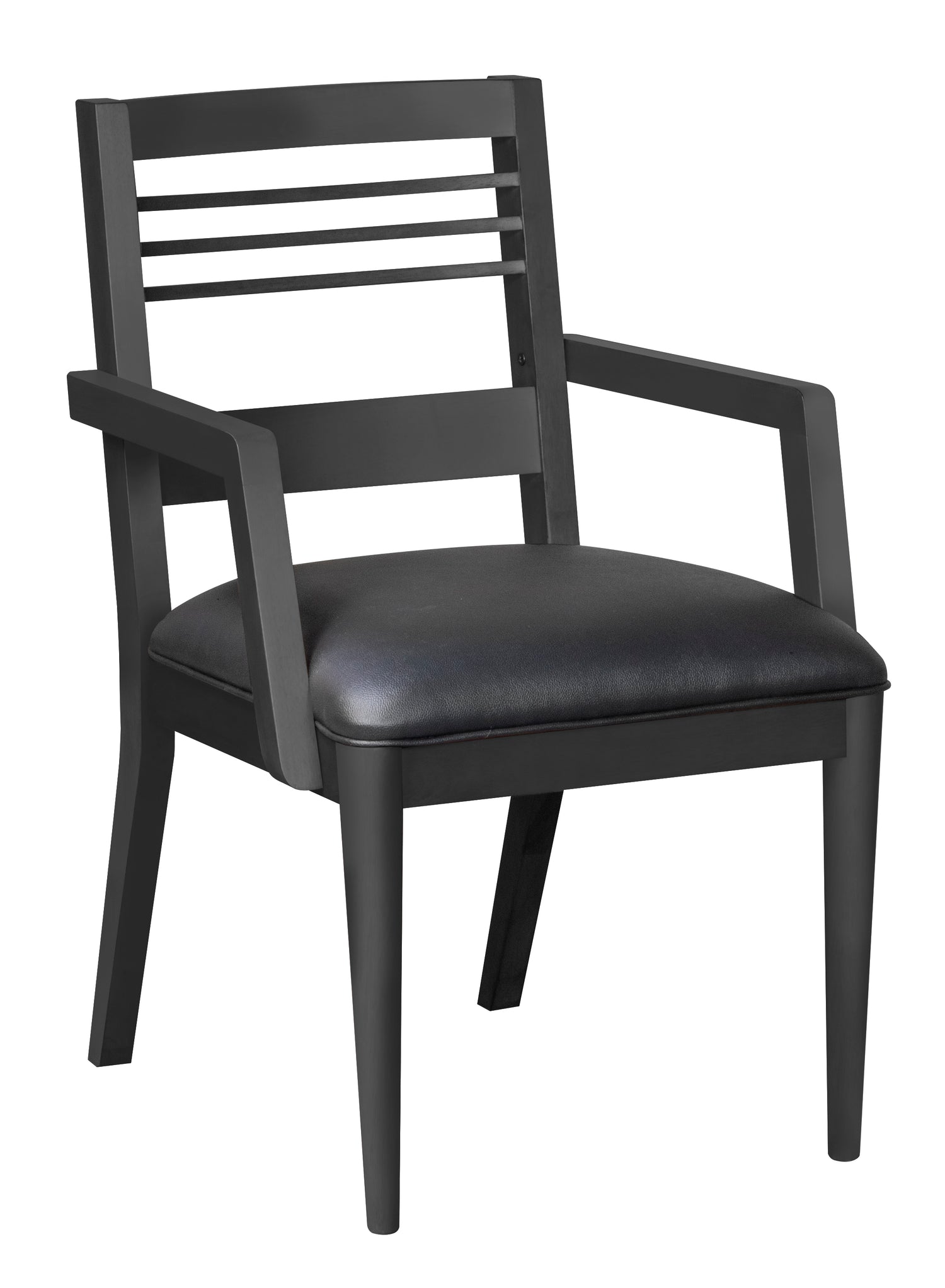 Legacy Billiards Collins Game Chair in Graphite Finish