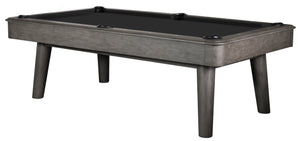 Legacy Billiards 7 Ft Collins Pool Table in Shade Finish with Black Cloth