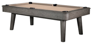 Legacy Billiards 7 Ft Collins Pool Table in Shade Finish with Tan Cloth
