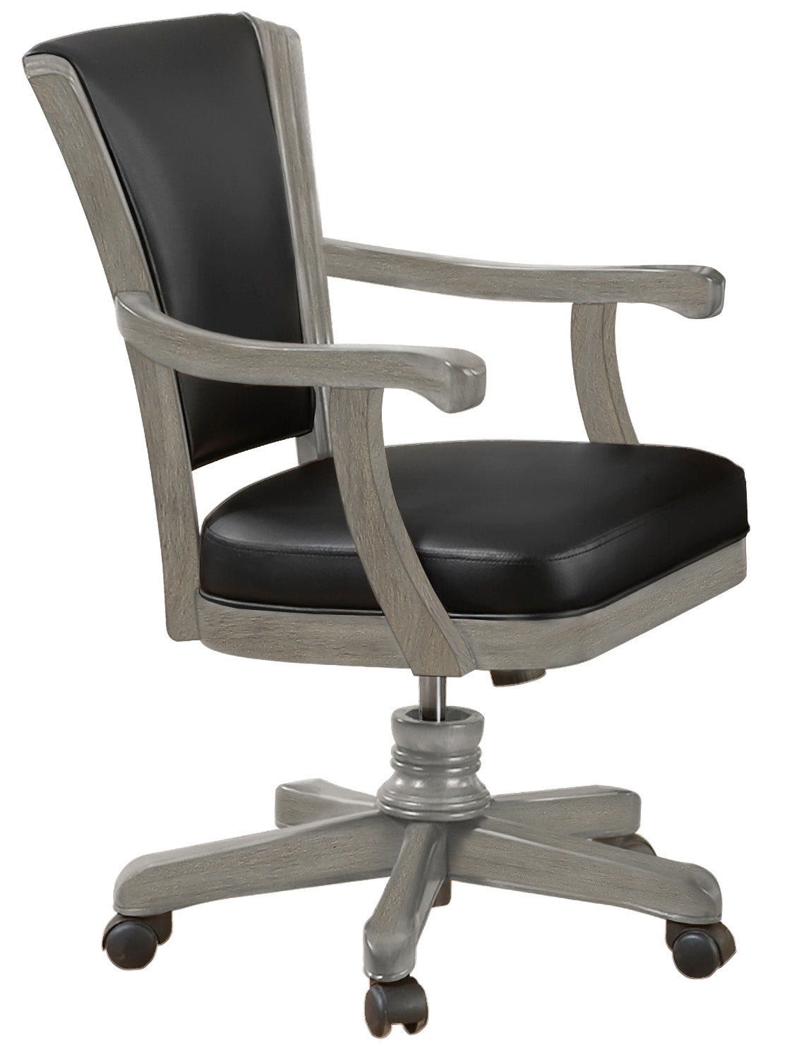 Legacy Billiards Elite Gas Lift Game Chair in Overcast Finish