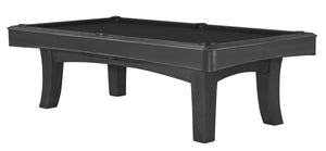 Legacy Billiards 7 Ft Ella II Pool Table in Graphite Finish with Black Cloth