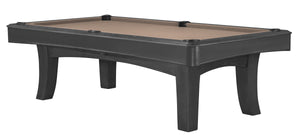 Legacy Billiards 7 Ft Ella II Pool Table in Graphite Finish with Tan Cloth