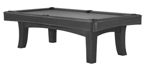 Legacy Billiards 7 Ft Ella II Pool Table in Graphite Finish with Grey Cloth