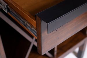 Legacy Billiards Harpeth Bar Cabinet Drawer Hardware Closeup
