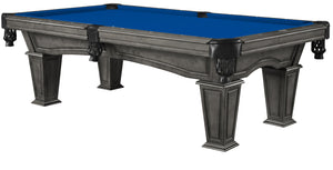 Legacy Billiards 7 Ft Mesa Pool Table in Shade Finish with Blue Cloth