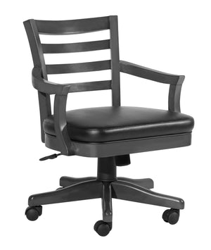 Legacy Billiards Sterling Gas Lift Game Chair in Raven Finish