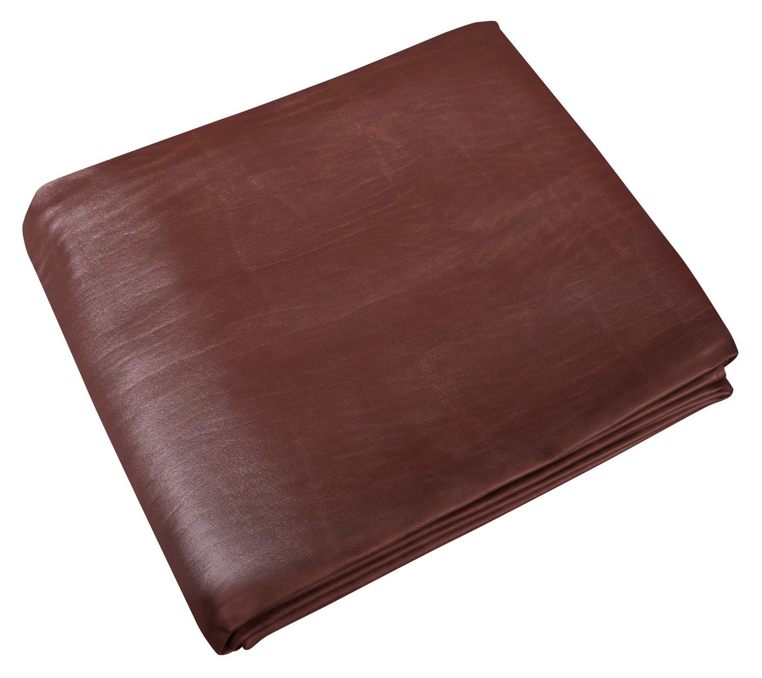 Legacy Billiards Shuffleboard Table Cover Folded in Brown Finish