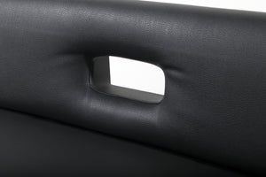 Legacy Billiards Baylor Backed Dining Bench Back Cushion Closeup