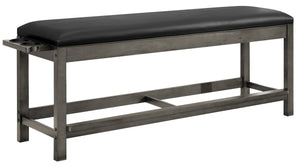 Legacy Billiards Classic Backless Storage Bench in Shade Finish