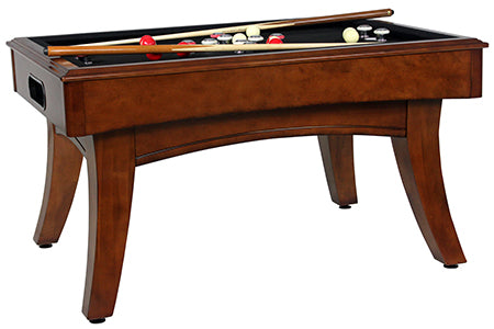 Legacy Billiards Ella Bumper Pool Table With Pool Balls and Cues