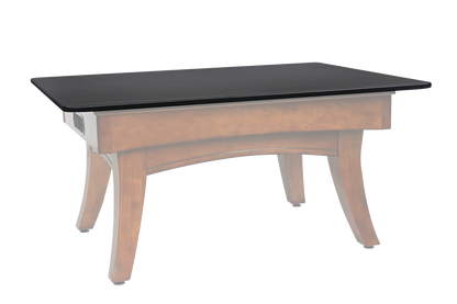 Legacy Billiards 2 in 1 Game Table Top Shown on Top of an Ella Bumper Pool Table Primary Image
