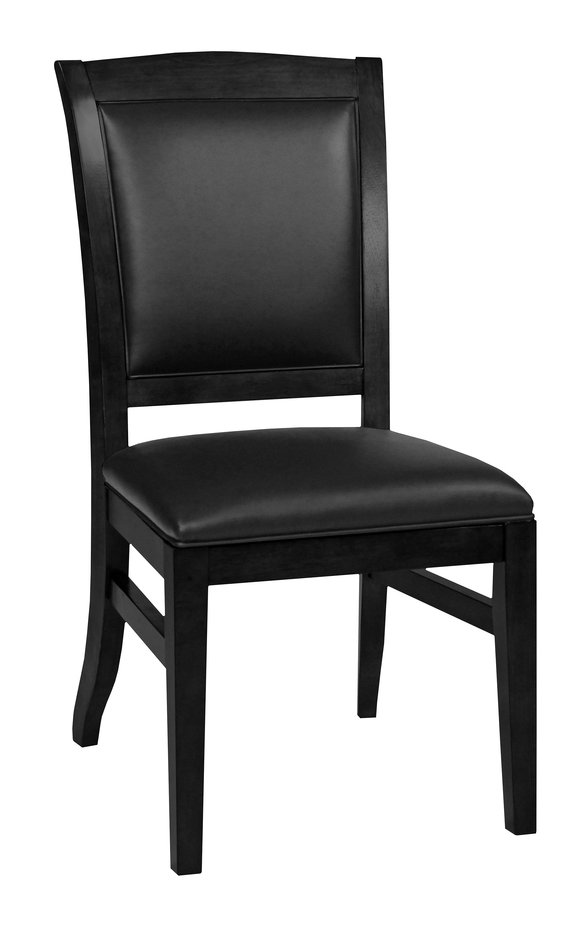 Legacy Billiards Heritage Dining Game Chair in Black Onyx Finish
